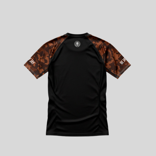 RASHGUARD JIUJITSU BEJAYJAY MARROM CAMO