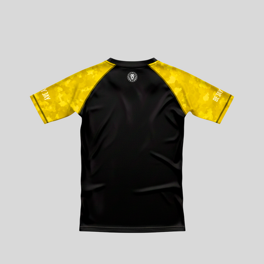 RASHGUARD INFANTIL BEJAYJAY AMARELO CAMO