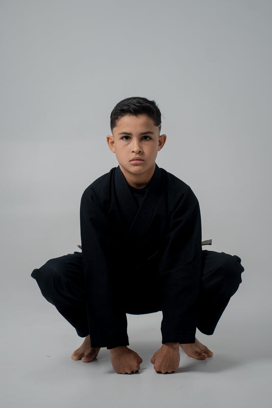 Kimono Infantil Bejayjay Shade Kids Preto