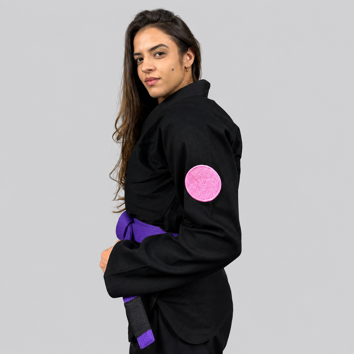 Kimono Jiu-Jitsu Adulto Bejayjay Shade Feminino Preto (IMPORTADO)