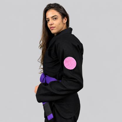 Kimono Jiu-Jitsu Adulto Bejayjay Shade Feminino Preto (IMPORTADO)