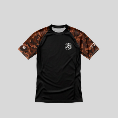 RASHGUARD JIUJITSU BEJAYJAY MARROM CAMO