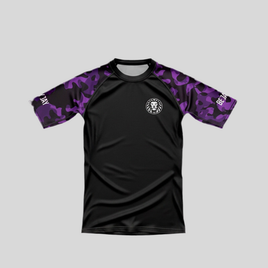 RASHGUARD JIUJITSU BEJAYJAY ROXA CAMO