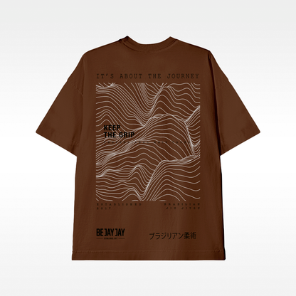 Camiseta Oversized 20.1  Jiu-Jitsu - JOURNEY
