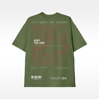 Camiseta Oversized 20.1  Jiu-Jitsu - JOURNEY
