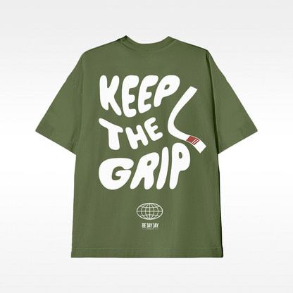 Camiseta Oversized 20.1 Jiu-Jitsu - KEEP THE GRIP