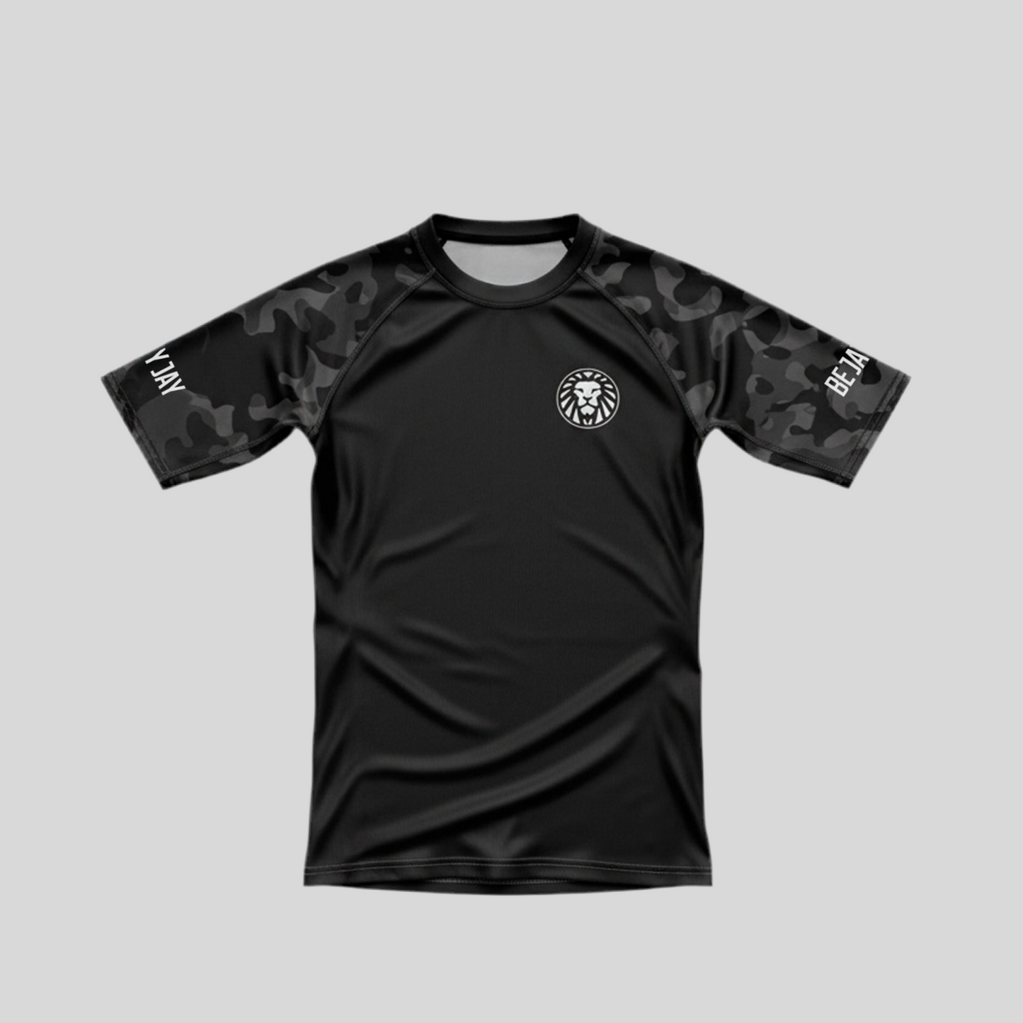 RASHGUARD JIUJITSU BEJAYJAY PRETO CAMO