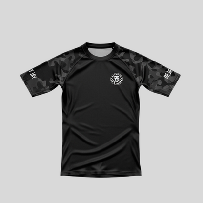 RASHGUARD JIUJITSU BEJAYJAY PRETO CAMO
