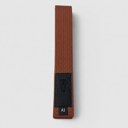 Faixa MARROM de Jiu-Jitsu Adulto BEJAYJAY Premium - V2