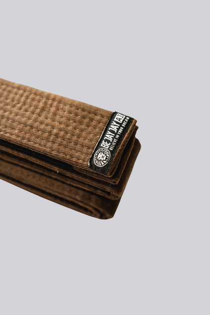 Faixa MARROM de Jiu-Jitsu Adulto BEJAYJAY Tradicional