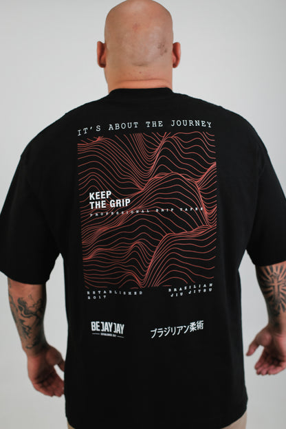 Camiseta Oversized 20.1  Jiu-Jitsu - JOURNEY