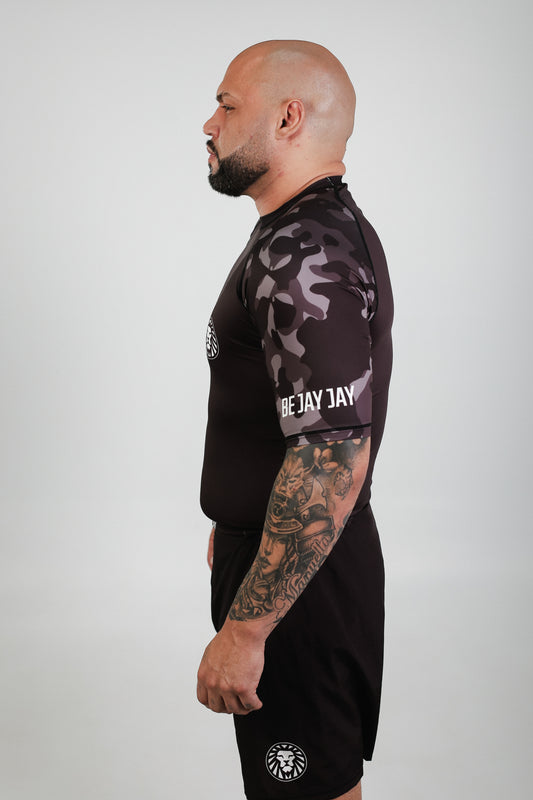 Rashguard Jiu-Jitsu Adulto NO GI Bejayjay Black Camo