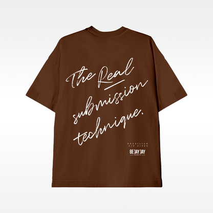 Camiseta Oversized 20.1 Jiu-Jitsu - THE REAL TECHNIQUE