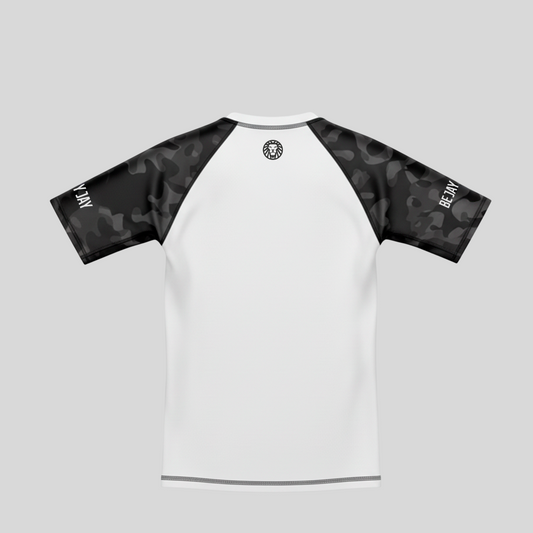 RASHGUARD INFANTIL BEJAYJAY BRANCO CAMO