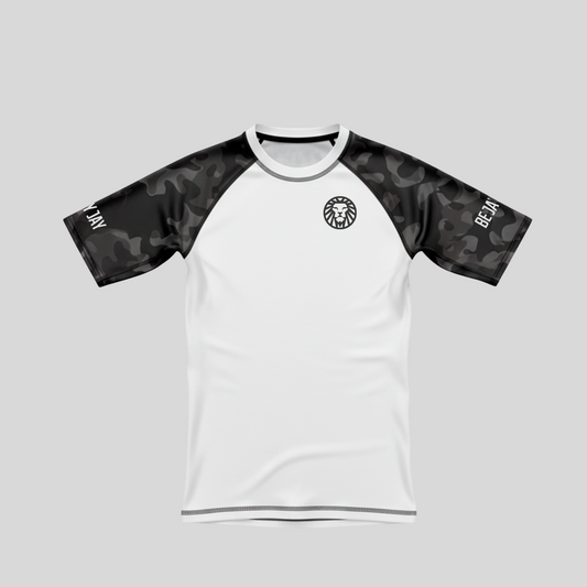 RASHGUARD INFANTIL BEJAYJAY BRANCO CAMO