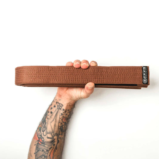 Faixa MARROM de Jiu-Jitsu Adulto BEJAYJAY Premium