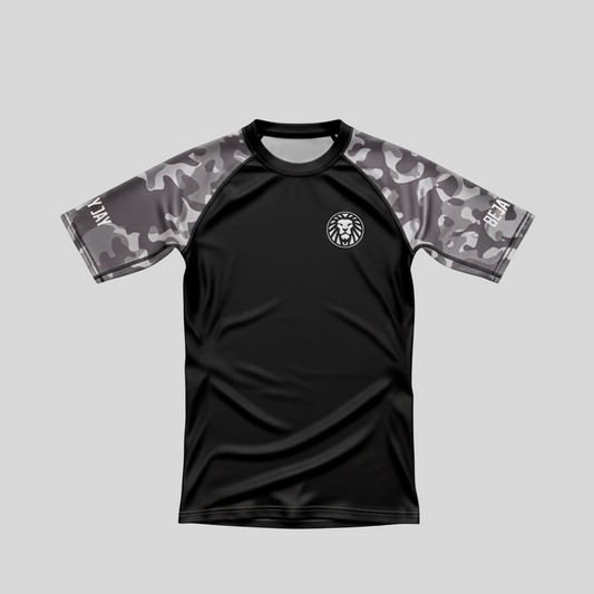 RASHGUARD INFANTIL BEJAYJAY CINZA CAMO